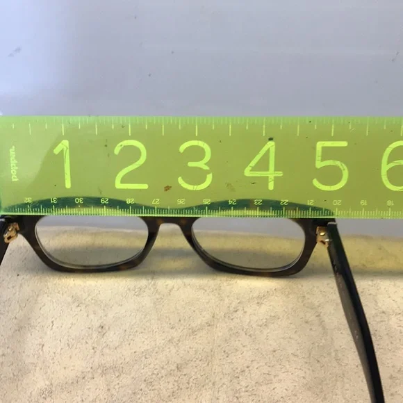 Prada Tortoiseshell Women's Glasses VPR 11S - Picture 6 of 9